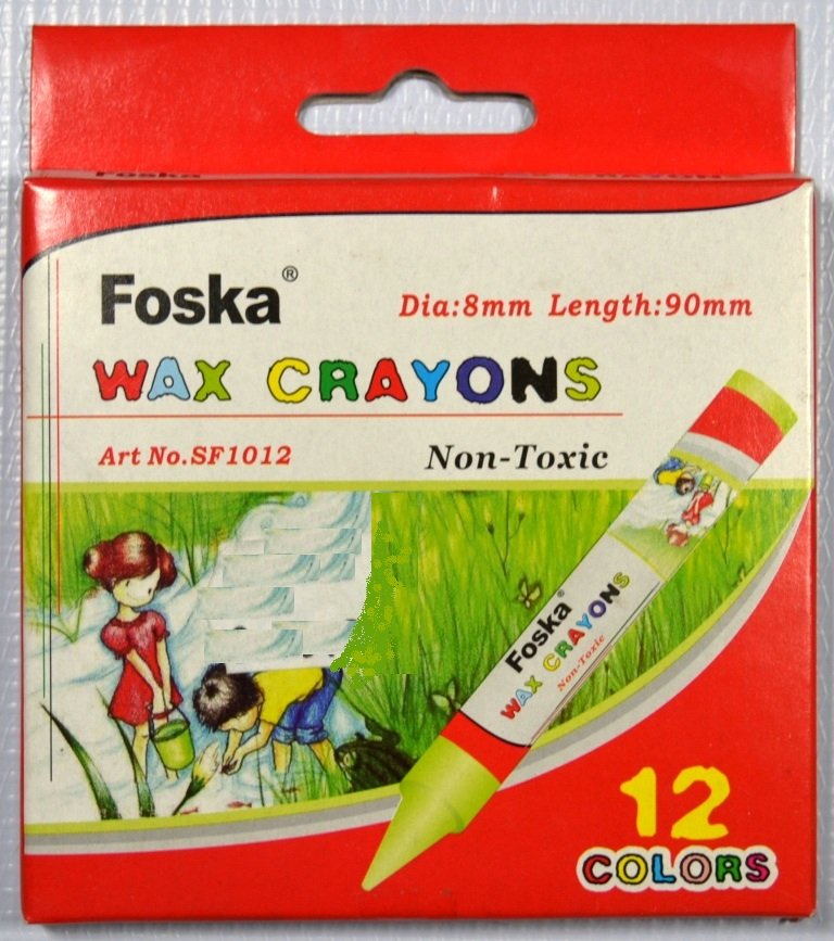 Wax Crayons Pk12